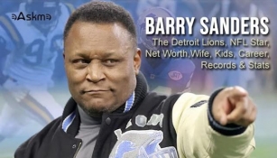 Barry Sanders Net Worth! Detroit Lions NFL Star, Documentary, Stats, Wife, Son, Retirement! What Is Sanders Worth?