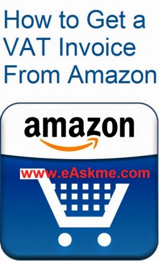 How To Get A VAT Invoice From Amazon?