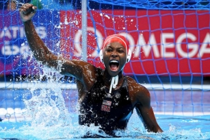 Olympic Water Polo Star Ashleigh Johnson Makes A Splash As A Role Model For Black Children