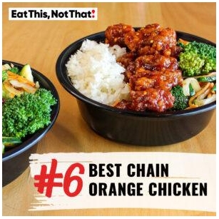 Eat This Not That! Names TMAD #6 Of Top 10 Chain Restaurant Orange Chicken