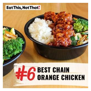 Eat This Not That! Names TMAD #6 Of Top 10 Chain Restaurant Orange Chicken