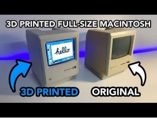 Check Out This Functional 3D Printed Macintosh