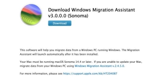 Windows Migration Assistant Upgraded For MacOS Sonoma