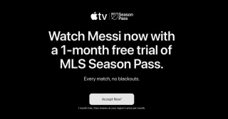 Lionel Messi Promotion Offers 1-Month Trial Of Apple's MLS Season Pass