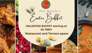 🐇 Indulge Into Easter Feast At Just Kerala! 🍽️ Dive Into Our Mouthwatering Buffet Spread, Filled With Traditional Delights And Modern Twists. 🐣 Bring Your Loved Ones And Make Memories Over Delicious Food! 🥳 Don't Miss Out On This Egg-citing Celebration! 🎉