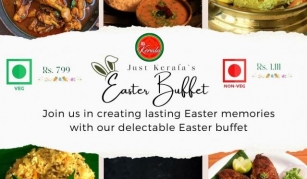Come Over To Just Kerala This Easter For A Buffet That'll Have You Egg-cited! 🐰🥚 Indulge In Our Delectable Spread Of Traditional Easter Treats And Let The Flavors Of The Season Delight Your Taste Buds. Don't Miss Out, Book Your Spot Now!