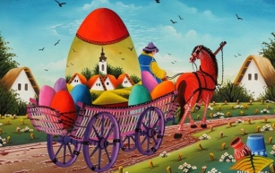 Buona Pasqua – Happy Easter – Hyvää Pääsiäistä – Felices Pascuas – naif 2024