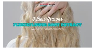 3 Best Reasons FleeceFlower Root Extract Can Foster Follicular Health