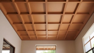Simplicity In Soaring Spaces: Japandi Ceiling Design Unveiled