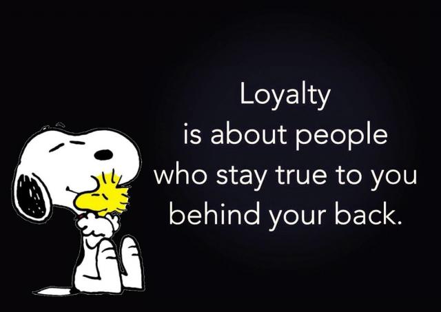 Choosing To Stay Loyal