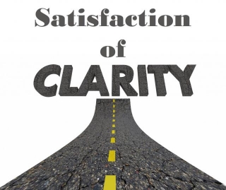 Satisfaction Of Clarity