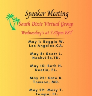 South Dixie Speaker Meeting!