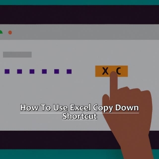 How To Use The Excel Copy Down Shortcut