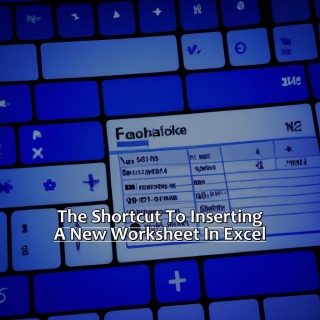 The Best Shortcut To Inserting A New Worksheet In Excel