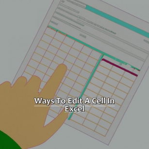 The 5 Best Ways To Edit A Cell In Excel