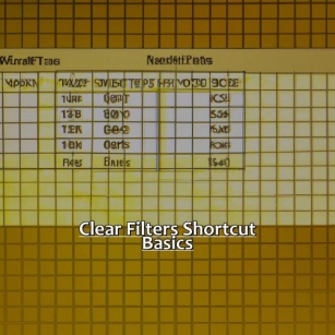 The Best Clear Filters Excel Shortcut For Your Workflow