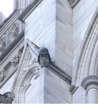 Why Is Darth Vader On The Outside Of This Cathedral In Washington DC?