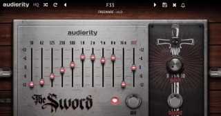 Audiority The Sword (Analog Modeled EQ Boost Pedal)