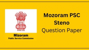 Mizoram PSC (MPSC) Stenographer Question Paper And Syllabus 2024