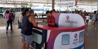 CCR Metrô Bahia Realiza Ouvidoria Itinerante Na Estação Lapa De Metrô