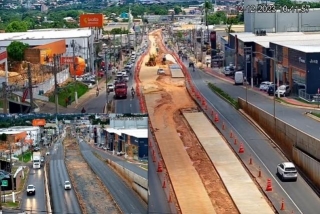 Obras Da Pista Do BRT Em Cuiabá Avançam Na Avenida Do CPA
