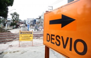 Centro De Santos Terá Novas Interdições A Partir De Segunda Com Avanço Das Obras Do VLT
