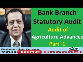Audit Of Agriculture Advances - Bank Branch Statutory Audit - 1