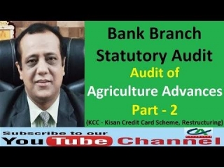 Audit Of Agriculture Advances - Bank Branch Statutory Audit - 2
