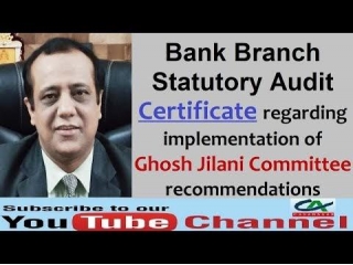 Certificate Regarding Implementation Of Ghosh Jilani Committee.