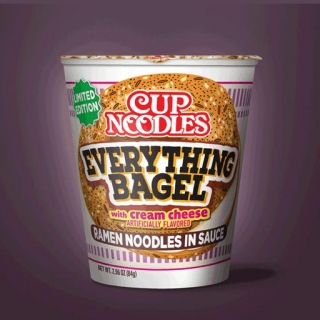 Would You Eat Bagel Inspired Cup Of Noodles?