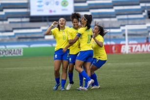 Brasil Estreia No Hexagonal Final Do Sul-Americano Feminino Sub-20 Vencendo A Argentina
