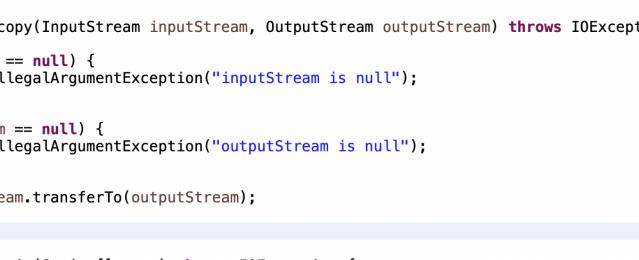 Copy InputStream to OutputStream in Java