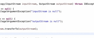 Copy InputStream To OutputStream In Java