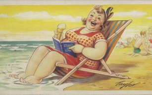 Saucy Seaside Postcards