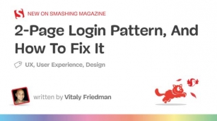 2-Page Login Pattern, And How To Fix It