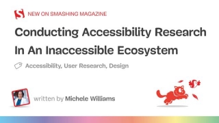 Conducting Accessibility Research In An Inaccessible Ecosystem