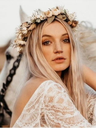 21 Looks De Maquillaje Boho Para Novias Que Nos Encantan - Real Brides