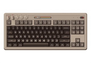 C64-Like Retro Mechanical Keyboard
