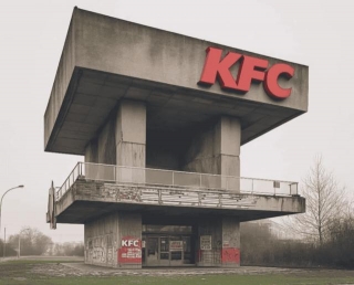 Brutalist KFC