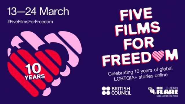 Five Films For Freedom: British Council celebrates a decade of LGBTQIA+ Stories