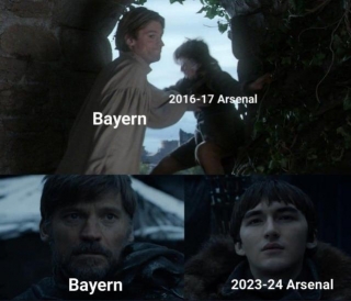 The Game Of Thrones Meme That Totally Sums Up  Arsenal V Bayern CL Clash