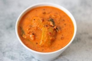 Amlechi Uddamethi: Goan Raw Mango Curry In A Coconut Gravy