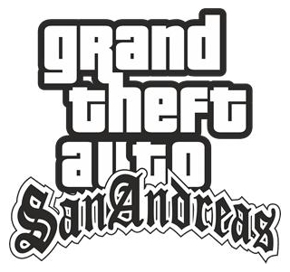 Logo Grand Theft Auto San Andreas PNG Vector