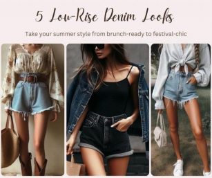 Unlock Summer Style: 5 Low-Rise Denim Outfits For All Occasions