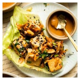 Tofu Lettuce Wraps
