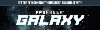 KontrolFreek FPS Freek Galaxy White For Playstation 4 (PS4) And Playstation 5 (PS5) | Performance Thumbsticks | 1 High-Rise, 1 Mid-Rise | White