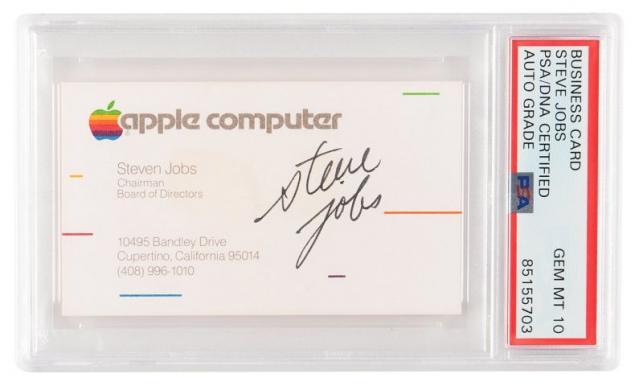 Early Steve Jobs Apple Items Go For Big Bucks at Auction