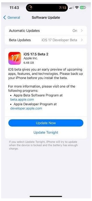 Apple Releases IOS 17.5 Beta 2, Bringing Exciting Changes For European Users!
