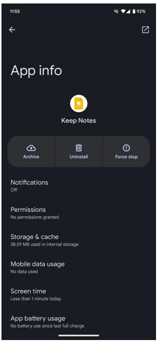 Android 15 Developer Preview 2 Unveils App Archiving Integration Within Settings