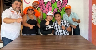 El Nuevo Amanecer Naranja Embellecerá Puerto Morelos: Mirely Vargas